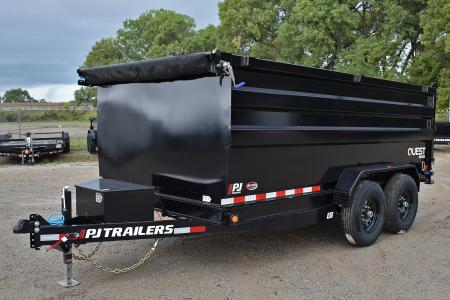 New 2027 PJ Trailers D714-4FT-14K