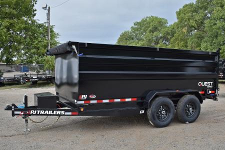 New 2027 PJ Trailers D714-4FT-14K
