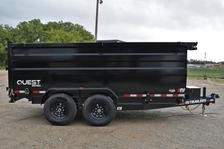 New 2027 PJ Trailers D714-4FT-14K