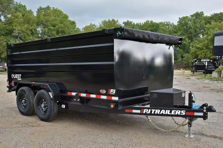 New 2027 PJ Trailers D714-4FT-14K