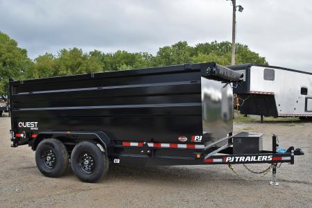 New 2027 PJ Trailers D714-4FT-14K