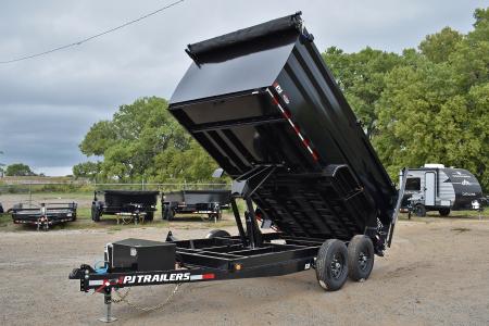 New 2027 PJ Trailers D714-4FT-14K