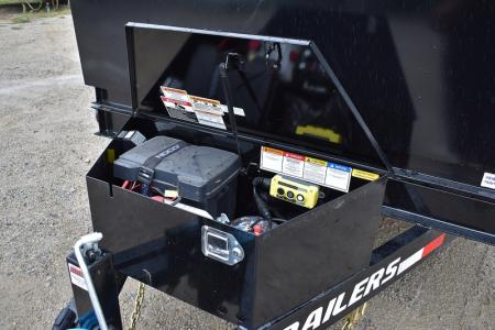 New 2027 PJ Trailers D714-4FT-14K