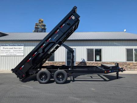 New 2027 Load Trail DL 83x16x2 Low-Pro Dump Trailer 14K 7 Ga.