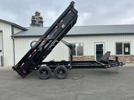 New 2027 Load Trail DL 83x16x2 Tandem Low-Pro Dump Trailer 14K Hyd Jack