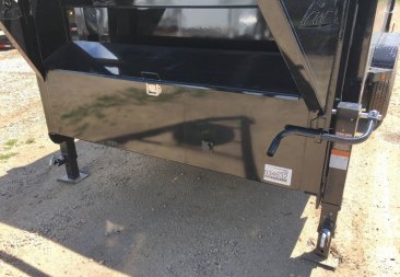 New 2024 Iron Bull Trailers 7X16-14.9K Gooseneck Dump With 48" Sides