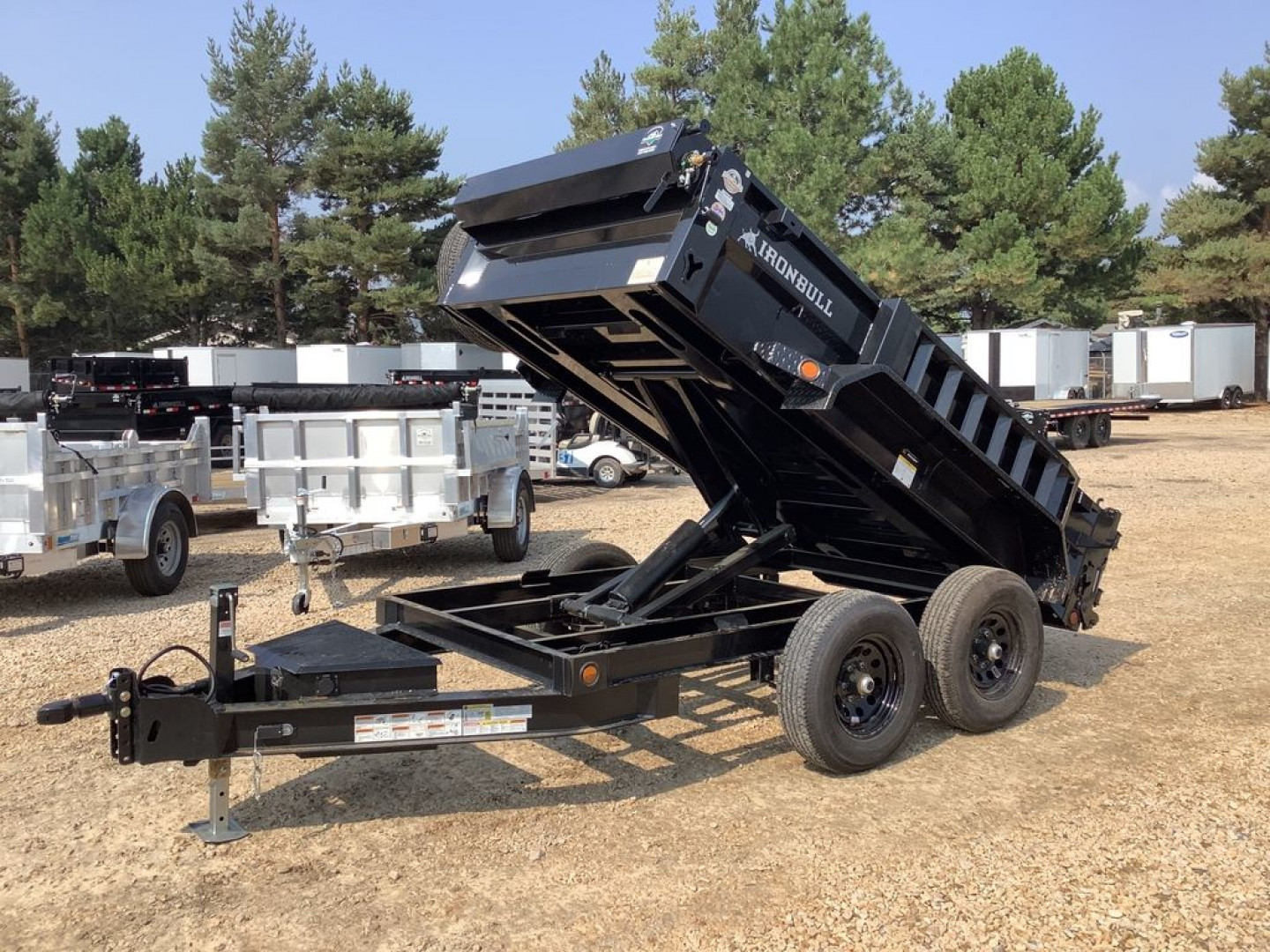 New 2023 Iron Bull Trailers 5X10 10K Dump Trailer