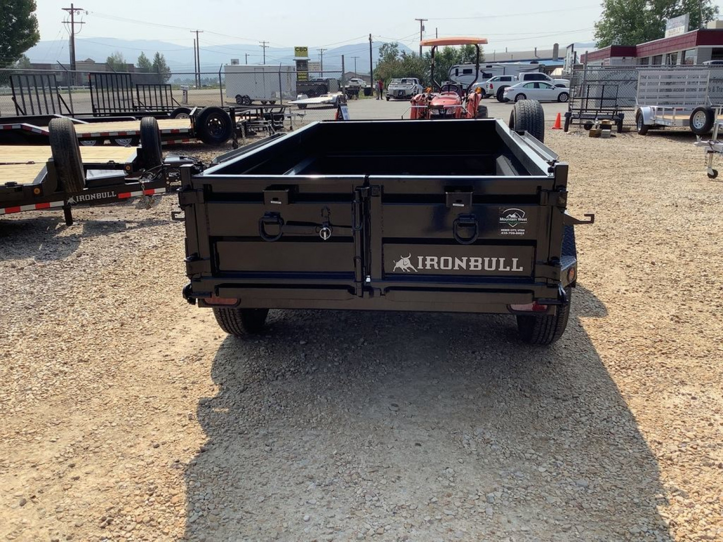 New 2023 Iron Bull Trailers 5X10 10K Dump Trailer