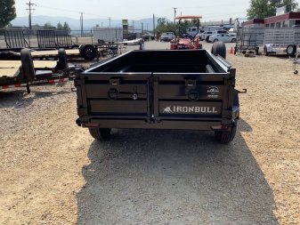 New 2023 Iron Bull Trailers 5X10 10K Dump Trailer