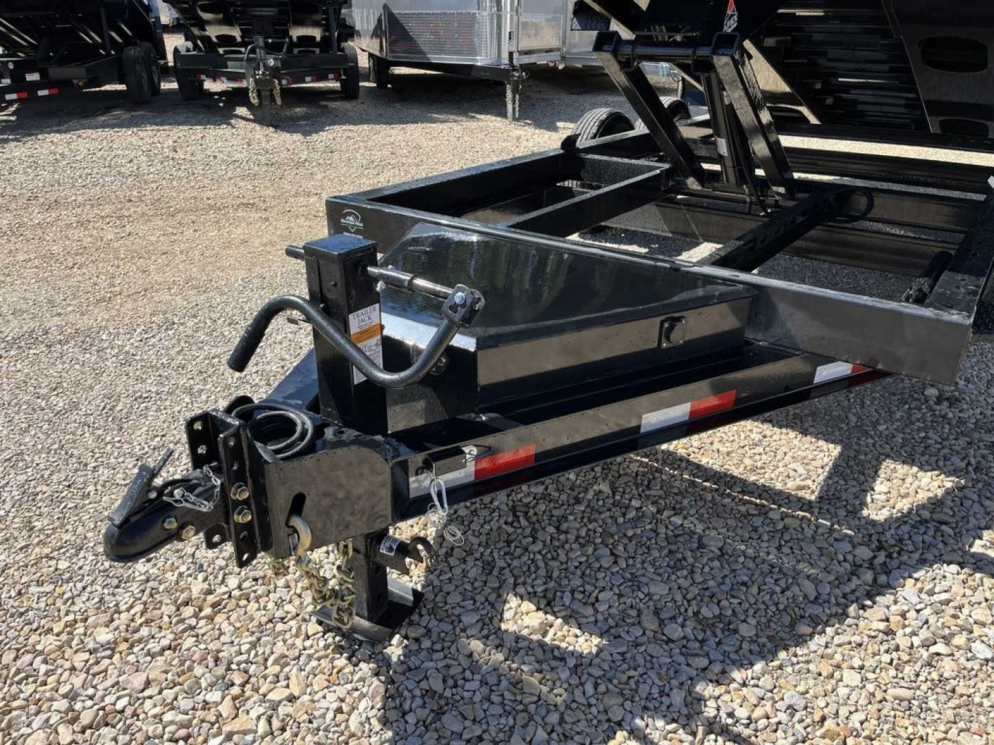 New 2023 Iron Bull Trailers 7X16 14K 36" Dump Trailer