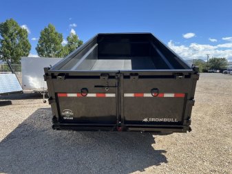 New 2023 Iron Bull Trailers 7X16 14K 36" Dump Trailer