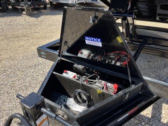 New 2023 Iron Bull Trailers 7X16 14K 36" Dump Trailer
