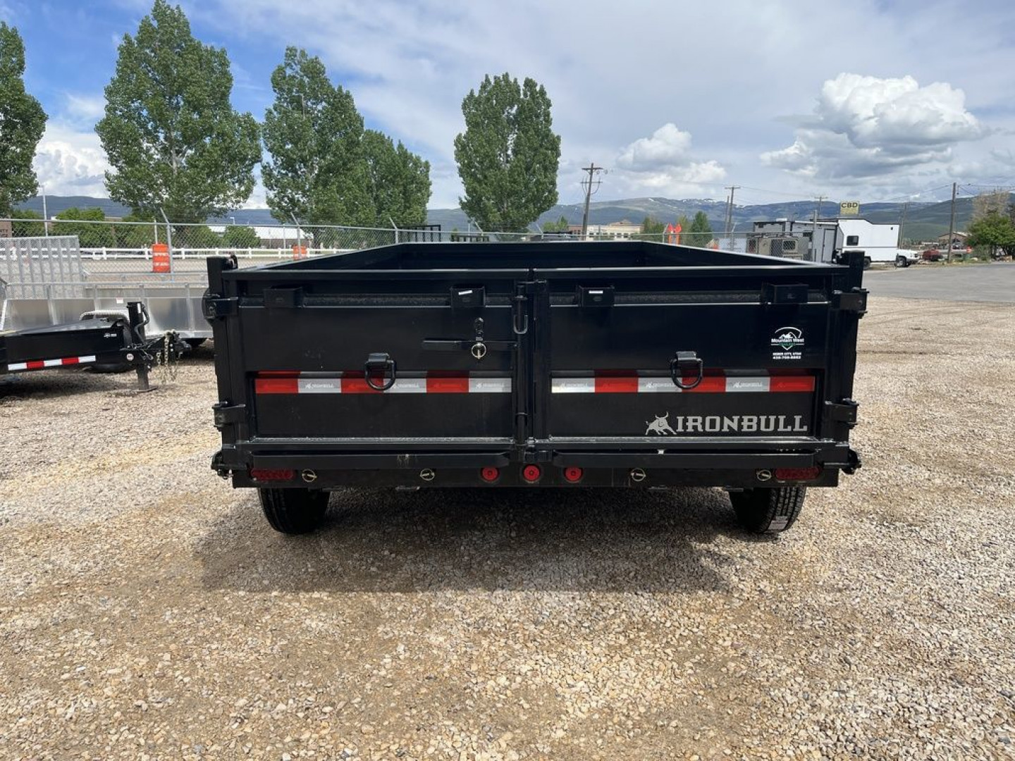 New 2024 Iron Bull Trailers 7X14 - 14K Dump Trailer W/ 24" Sides