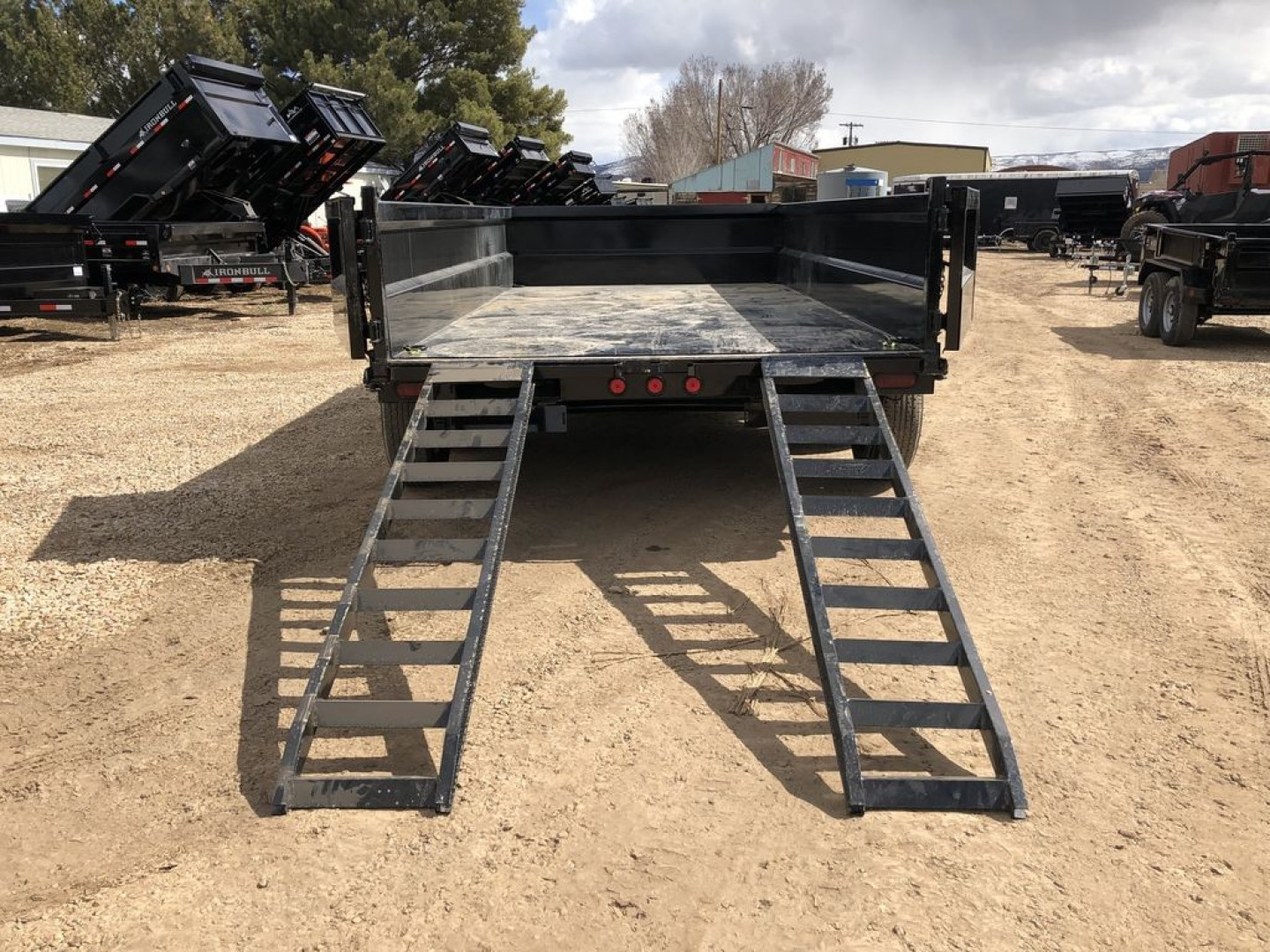 New 2024 Iron Bull Trailers 7X14 - 14K Dump Trailer W/ 24" Sides