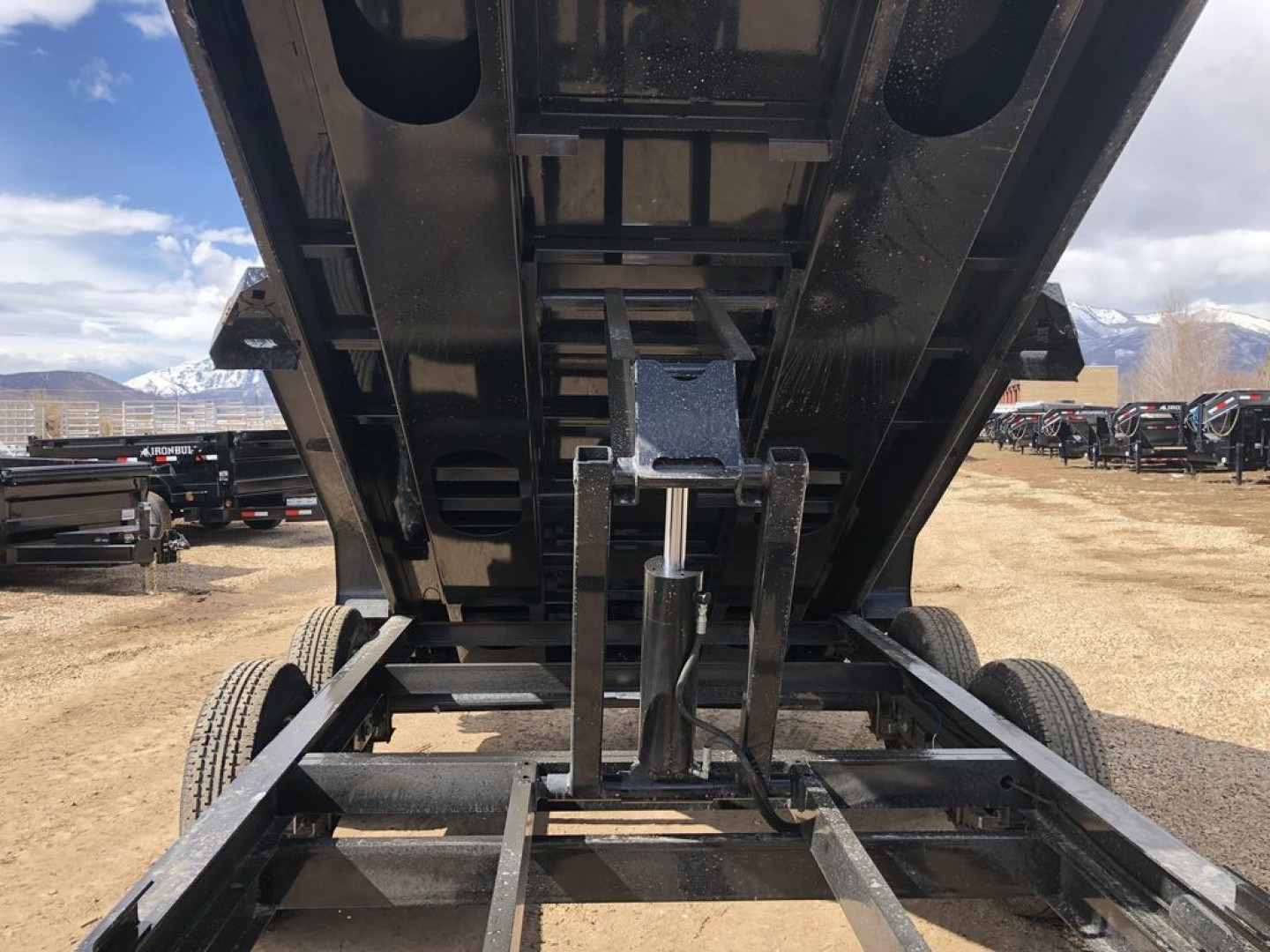 New 2024 Iron Bull Trailers 7X14 - 14K Dump Trailer W/ 24" Sides