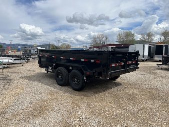 New 2024 Iron Bull Trailers 7X14 - 14K Dump Trailer W/ 24" Sides
