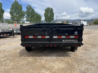 New 2024 Iron Bull Trailers 7X14 - 14K Dump Trailer W/ 24" Sides