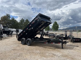New 2024 Iron Bull Trailers 7X14 - 14K Dump Trailer W/ 24" Sides