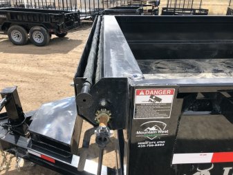 New 2024 Iron Bull Trailers 7X14 - 14K Dump Trailer W/ 24" Sides