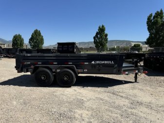 New 2026 Iron Bull Trailers 7X14-14.9K Dump Trailer