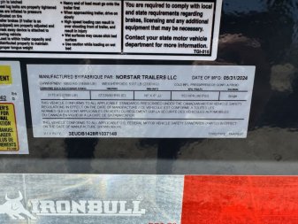 New 2026 Iron Bull Trailers 7X14-14.9K Dump Trailer