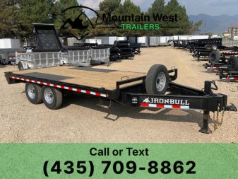 New 2026 Iron Bull Trailers 8.5X16-14K Deck Over Equipment Hauler