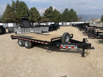 New 2026 Iron Bull Trailers 8.5X16-14K Deck Over Equipment Hauler