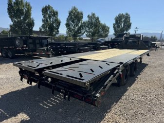 New 2026 Iron Bull Trailers 8.5X25-25.9K Flatbed Low Pro Gooseneck Trailer