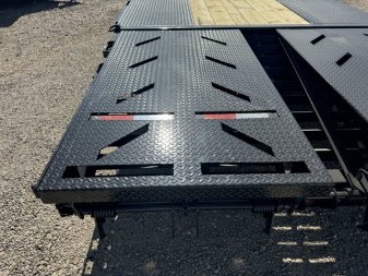 New 2026 Iron Bull Trailers 8.5X25-25.9K Flatbed Low Pro Gooseneck Trailer