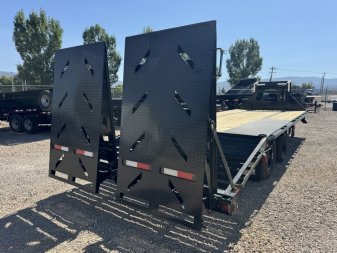 New 2026 Iron Bull Trailers 8.5X25-25.9K Flatbed Low Pro Gooseneck Trailer