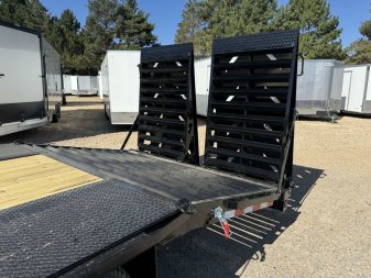New 2026 Iron Bull Trailers 8.5X25-25.9K Flatbed Low Pro Gooseneck Trailer