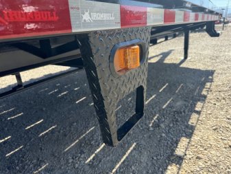 New 2026 Iron Bull Trailers 8.5X25-25.9K Flatbed Low Pro Gooseneck Trailer
