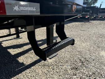 New 2026 Iron Bull Trailers 8.5X25-25.9K Flatbed Low Pro Gooseneck Trailer