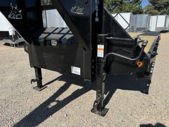New 2026 Iron Bull Trailers 8.5X25-25.9K Flatbed Low Pro Gooseneck Trailer