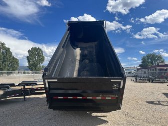 New 2023 Iron Bull Trailers 8.5X20-24.9K Deck Over Gooseneck Dump Trailer