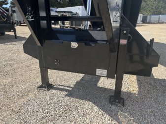 New 2023 Iron Bull Trailers 8.5X20-24.9K Deck Over Gooseneck Dump Trailer