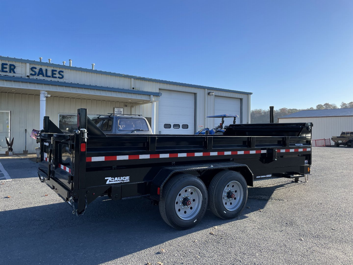 New 2026 Sure-Trac 82"X16 Pro Series 17.6k Dump Trailer