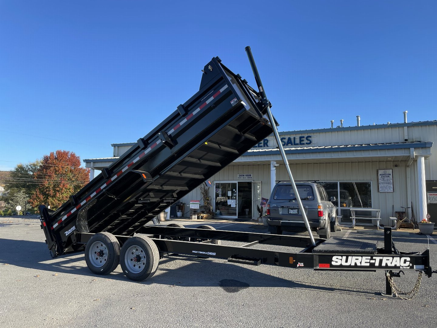 New 2026 Sure-Trac 82"X16 Pro Series 17.6k Dump Trailer