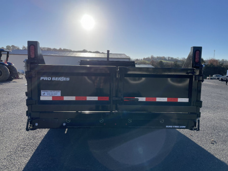 New 2026 Sure-Trac 82"X16 Pro Series 17.6k Dump Trailer
