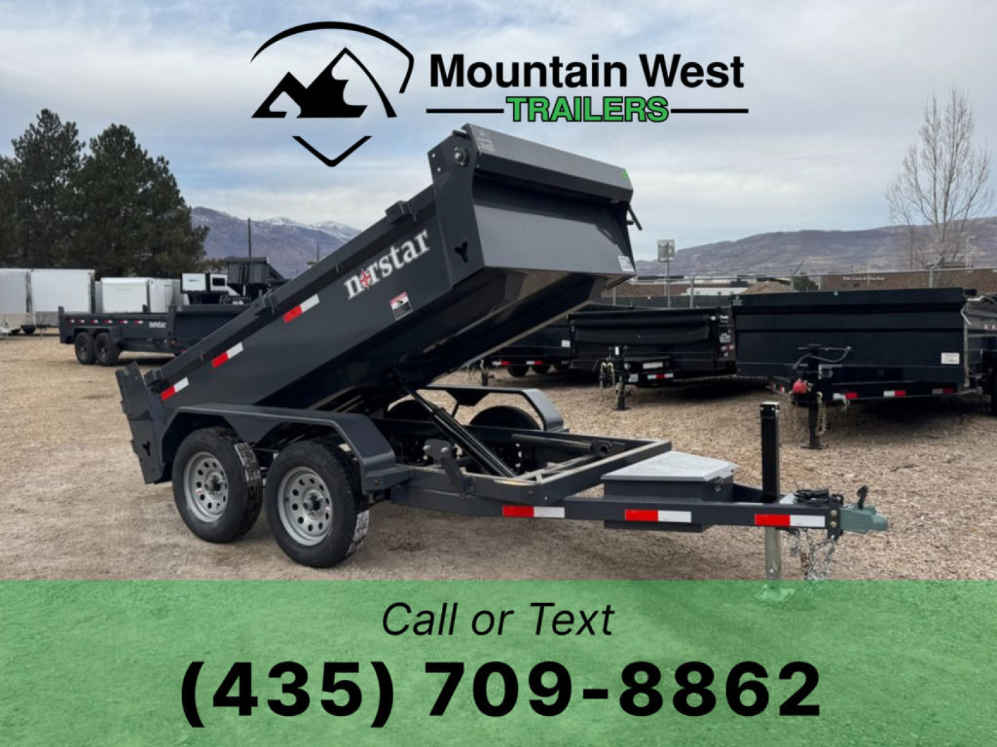 New 2026 Norstar DCB 5X10-7K Dump Trailer