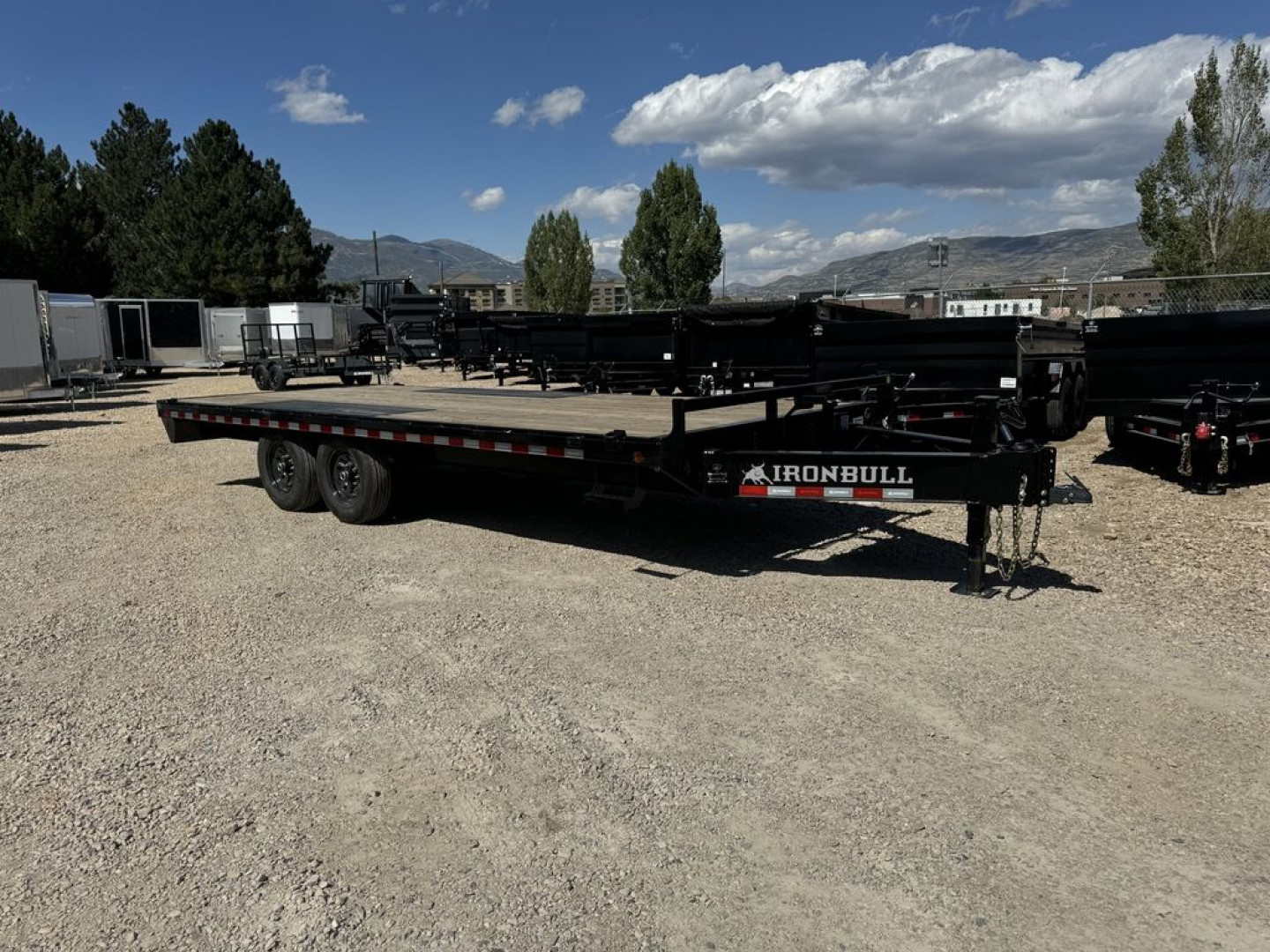 New 2025 Iron Bull Trailers 8.5X20-14.9K Deck Over Equipment Hauler