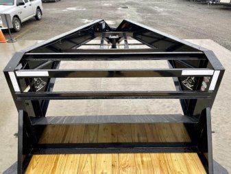 New NEW Ironbull 102x40' Gooseneck Car Hauler Trailer 21000# GVW * DEXTER AXLES * 4' DOVETAIL * OVERWIDTH RAMPS * 102" DECK * DRIVE OVER FENDERS * DUAL JACKS * FULL TOOLBOX * RUBRAIL/STAKE POCKETS/PIPE SPOOLS/D-RINGS * UNDER FRAME BRIDGE