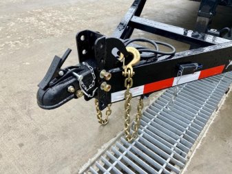 New NEW Ironbull 7x20' Equipment Trailer 14000# GVW * KNIFEEDGE RAMP W/ ADJUSTABLE SUPPORT * REMOVABLE FENDERS * 16" O.C. STRUCTURAL CHANNEL C/M * RUBRAIL/STAKE POCKETS/PIPE SPOOLS/D-RINGS * ADJUSTABLE CAST COUPLER * 12K JACK