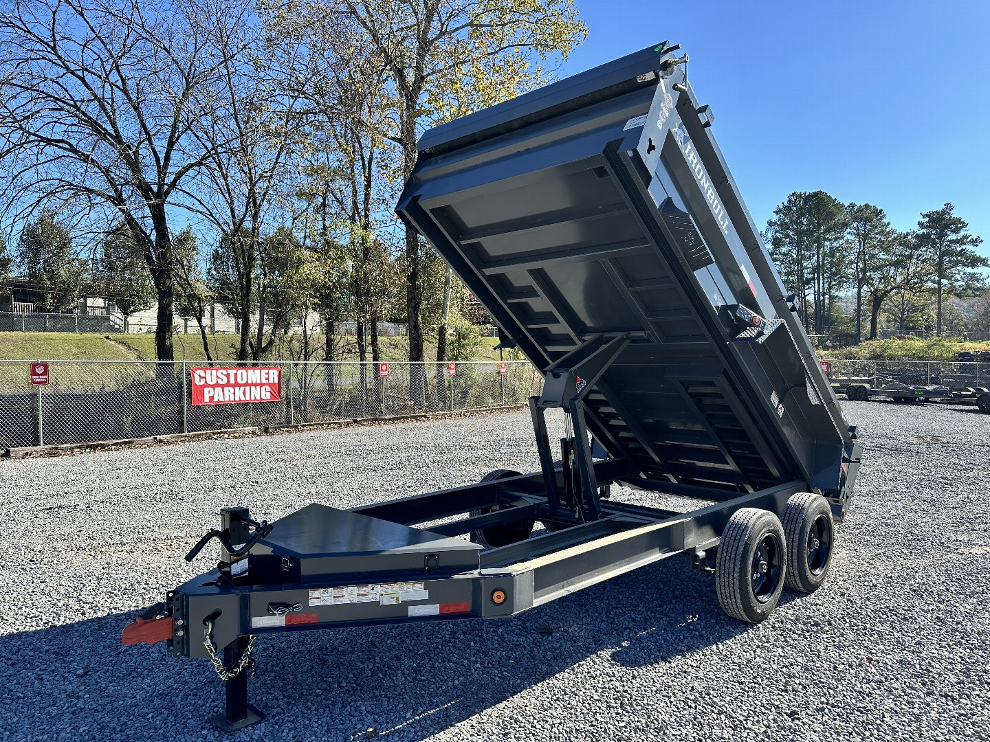 New 2024-Ironbull-DWB-7×14-2ft-Side-16k-Dump-IBDWB14-16k
