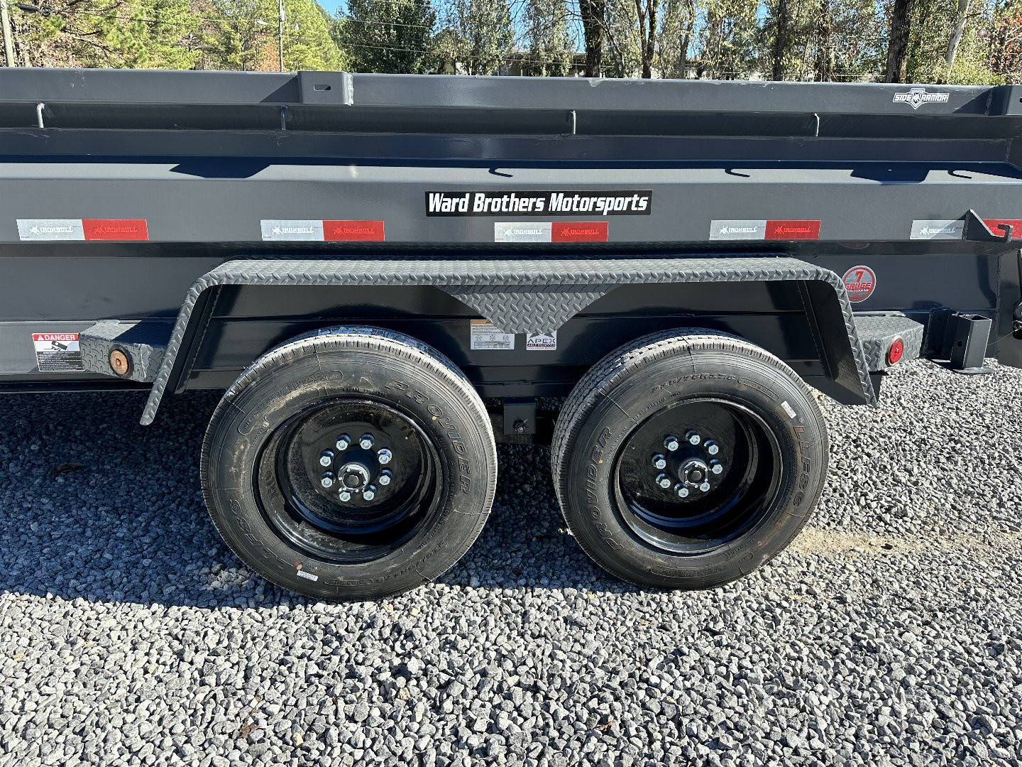 New 2024-Ironbull-DWB-7×14-2ft-Side-16k-Dump-IBDWB14-16k