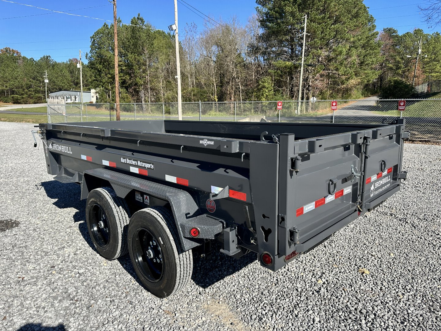 New 2024-Ironbull-DWB-7×14-2ft-Side-16k-Dump-IBDWB14-16k