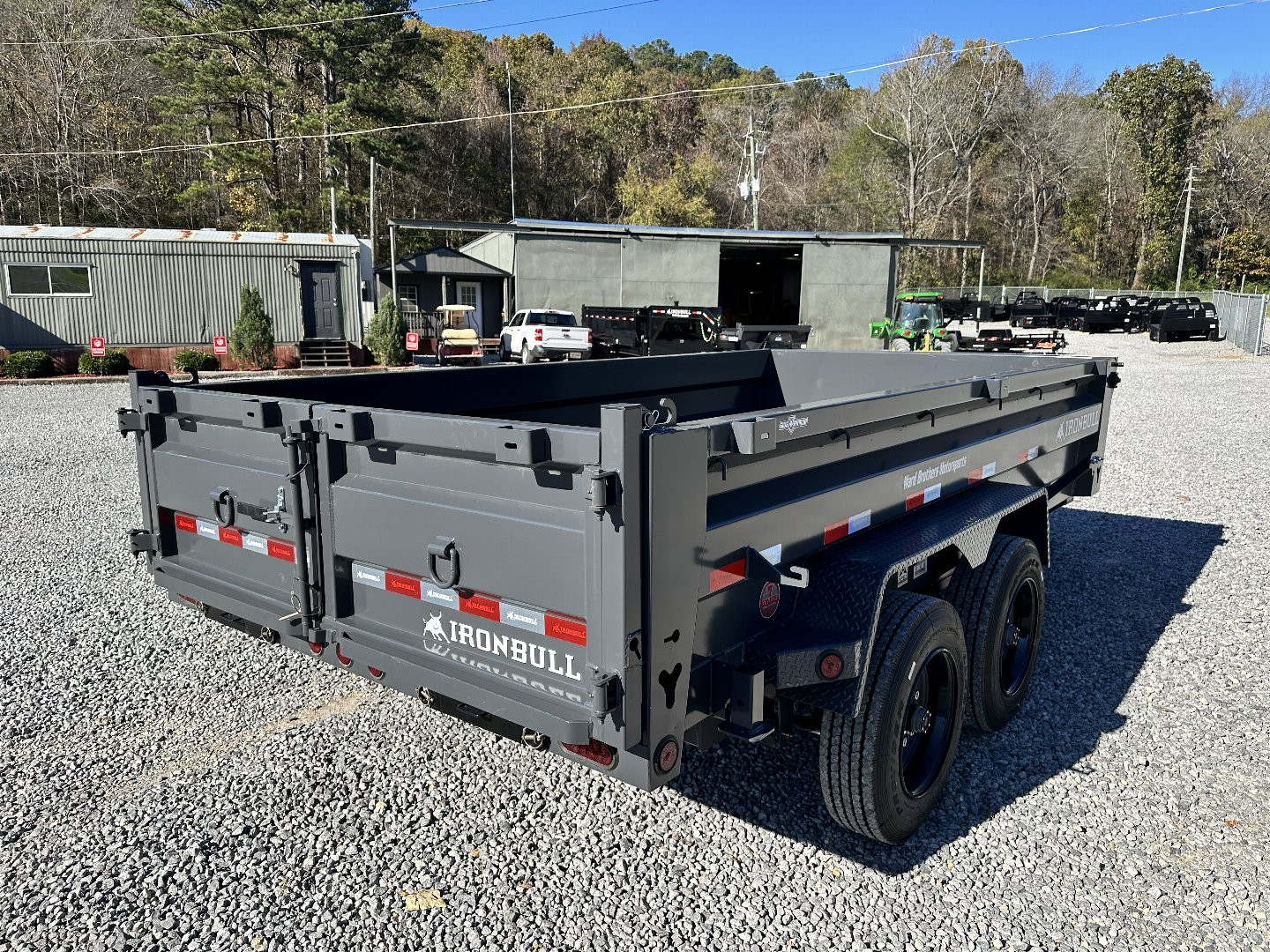 New 2024-Ironbull-DWB-7×14-2ft-Side-16k-Dump-IBDWB14-16k