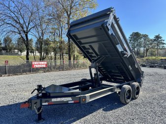 New 2024-Ironbull-DWB-7×14-2ft-Side-16k-Dump-IBDWB14-16k