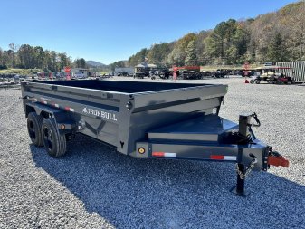 New 2024-Ironbull-DWB-7×14-2ft-Side-16k-Dump-IBDWB14-16k