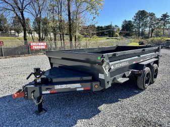 New 2024-Ironbull-DWB-7×14-2ft-Side-16k-Dump-IBDWB14-16k